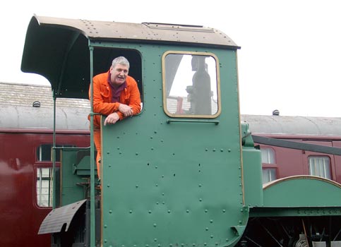 Keith Lines complains about the lack of boiler pressure.... May 11 2004