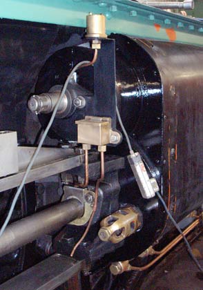 The outside right hand cylinder is basically complete now. It just requires painting. January 10 2004