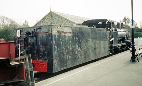 The other NG15 is No.133. This view emphasises the huge tenders these engines have. March 28 2003