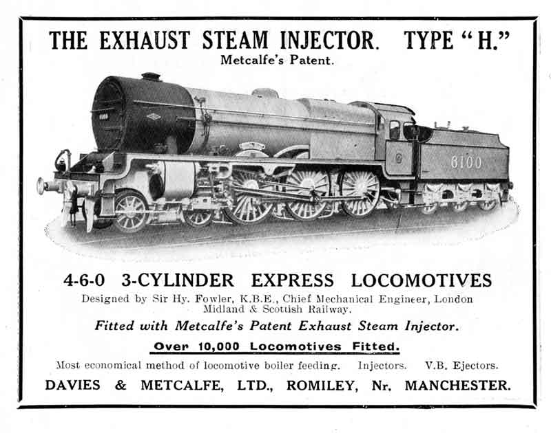 The Exhaust Steam Injector. Type "H."