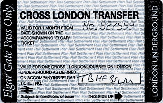 The Cross London Transfer Ticket