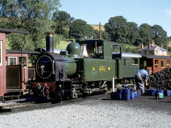 In 2003 No.2 now appears in GWR guise at 823. August 14 2003