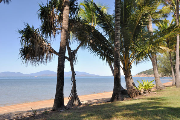 Nelly Bay on Magnetic Island with the mainland across the water. 08 June 2009 