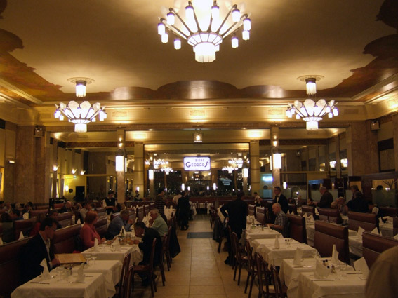 For diner we returned to the excellent Brassiere George.