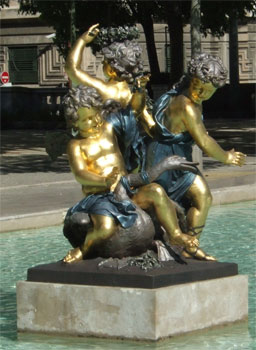 At the Palais de Justice at Marseille.