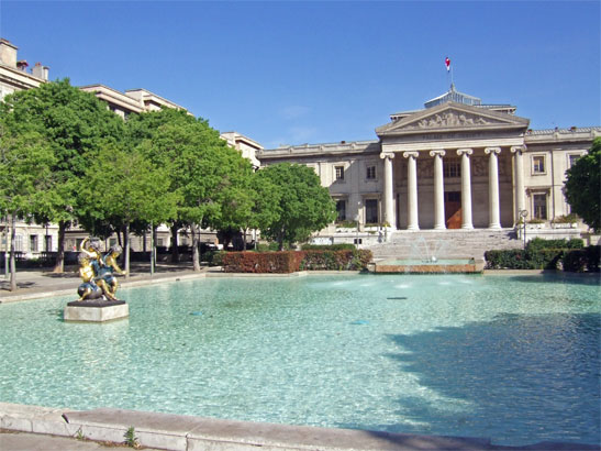 The Palais de Justice at Marseille.