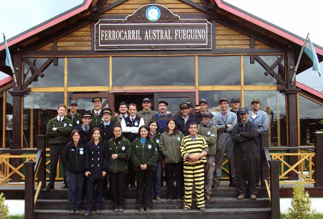 Most, but not all, of FCAF's staff for the summer 2003/04 season. January 18 2004