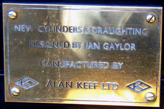 The brass plate says it all! 28 June 2006 