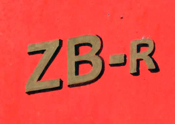 Builders Winson based these locomotives on the narrow gauge 'ZB' type found in India and Pakistan. No.6 is now a ZB-R, a ZB-Rebuilt. 28 June 2006