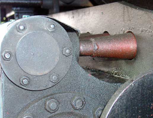 The cylinders on Hawk are acknowledged as somewhat restricting performance. As can be seen the valve diameter is not huge. April 12 2004