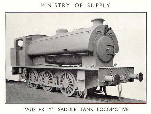 MoS Austerity Saddle Tank - As Built