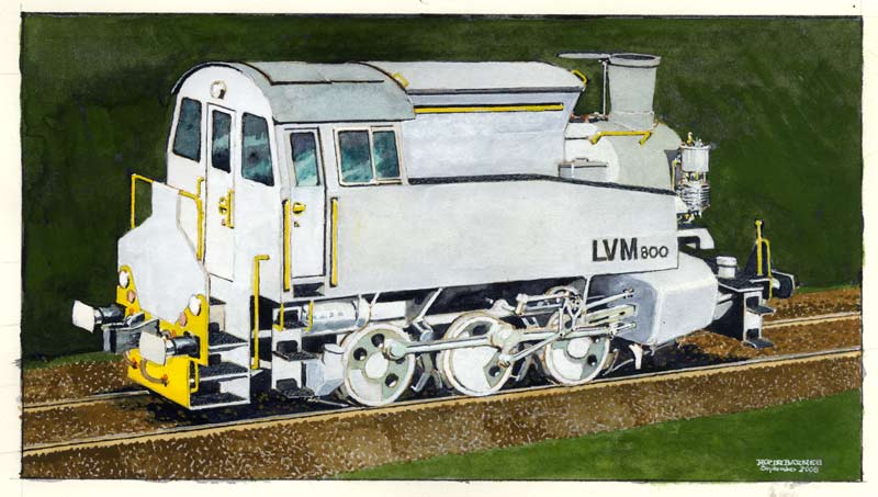 LVM800 as painted by Robin Barnes © Robin Barnes