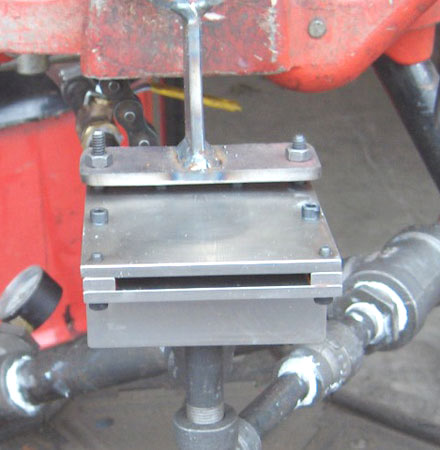 A close up of the pilot burner prior to testing. � Sam Lanter