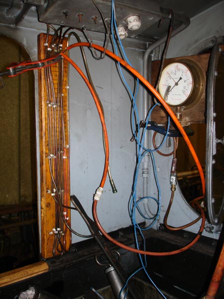 Some of the test gear on show in No.19's cab. &copy; N.A.H. Day