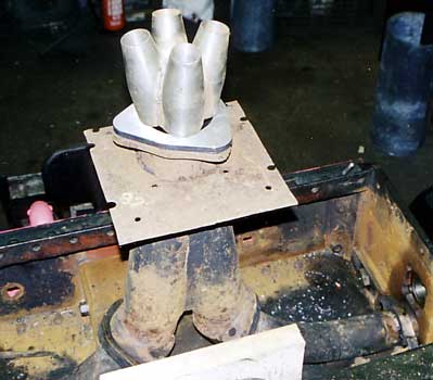 Mid way through the rebuilt Shaun McMahon popped in to Llanfair. He was able to take this photograph of a trial fitting of the Lempor nozzle to 'Countess'. &copy; Shaun McMahon