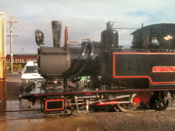 So pleased with the modification of No.5 the railway has not waited for No.3 to go in for its overhaul to fit it with a Lempor. As can be seen this time a wider diffuser, which will further improve the exhaust system's performance, has been fitted. © Ben Elliot. So pleased with the modification of No.5 the railway has not waited for No.3 to go in for its overhaul to fit it with a Lempor. As can be seen this time a wider diffuser, which will further improve the exhaust system's performance, has been fitted. © Ben Elliot.