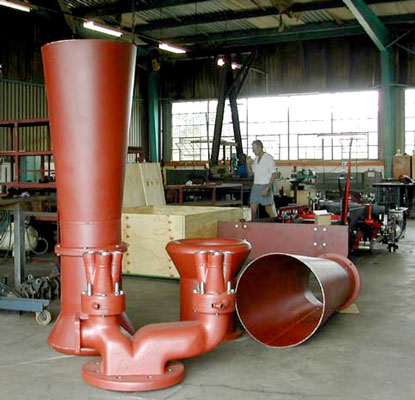 The double Lempor arrangement as constructed in South Africa ready for shipping to Russia. © Phil Girdlestone 