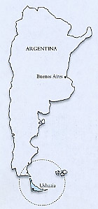 This is where Ushuaia is !