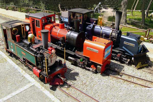 The FCAF steam fleet in late 2006, left to right - No.3 'Camila', No.5 'Ing H. R. Zubieta' and No.2 'Ing. L.D.Porta'. © FCAF, courtesy Shaun McMahon.
