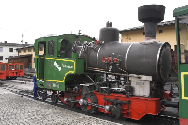 Z11 of the Schafberg Bahn at St Wolfgang prior to ascending the mountatin. 19 October 2007. © Brian Bane