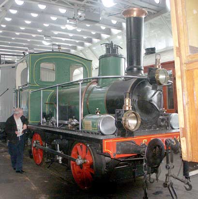 Class E 2/2 11 is a 0-4-0WT built in 1881 for the construction of the Gotthard Pass line. The drive from the cylinders is via a series of levers on the system developed by Brown. October 4 2003