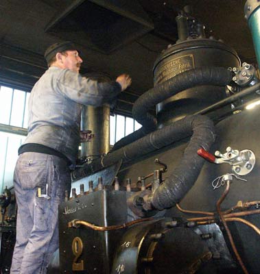 BRB 2 was undergoing some maintenance during our visit. October 8 2003