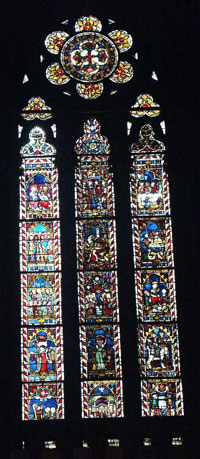 More of the stained glass windows. October 8 2003