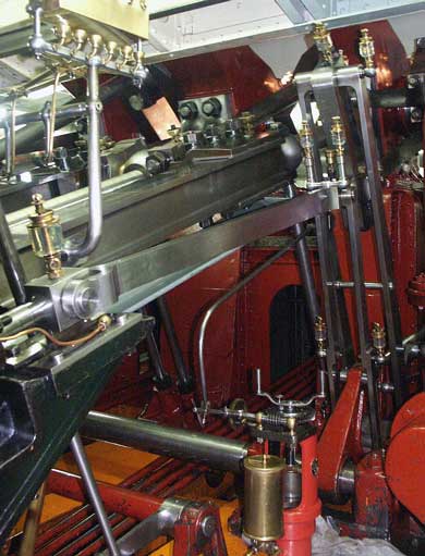 Some of the valve motion for the low pressure side, immaculately maintained, just like the rest of the ship. October 8 2003