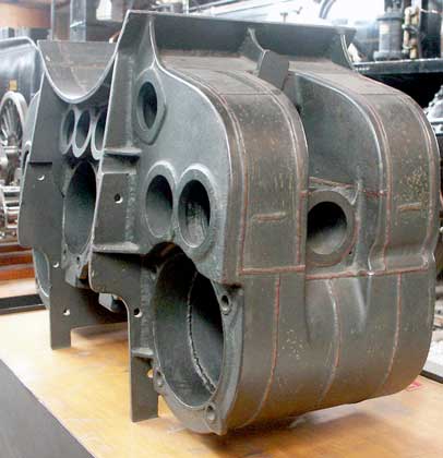 Sadly 160A1, despite being a highly successful prototype, was not preserved so the model cylinder block is the only item left. 160A1 was scrapped in November 1955. October 9 2003