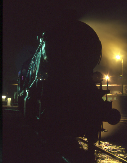 PKP OK22 31 on shed at Wolsztyn. April 4 1996