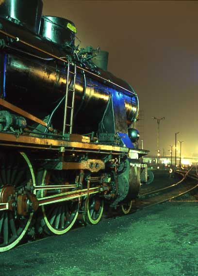 PKP OK22 31 on shed at Wolsztyn. April 4 1996