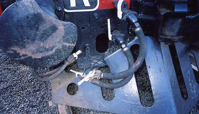 The modified arrangement on R711.