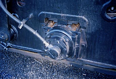 The speedo drive from the trailing truck of R711