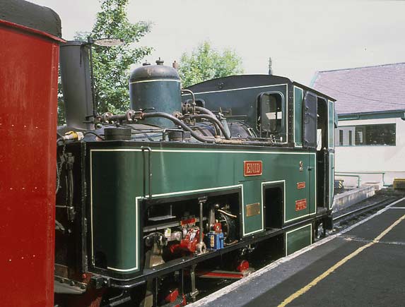No.2 Enid at Llanberis station. July 12 2003