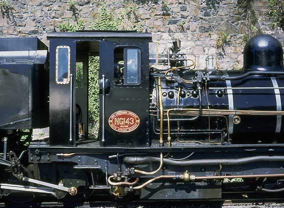These locomotives are not exactly small given the gauge ! July 12 2003