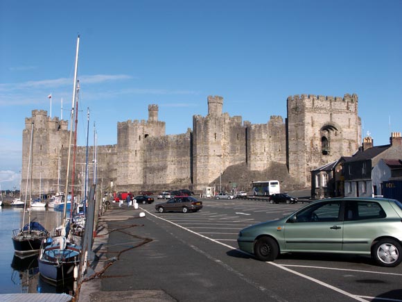 Caernarfon Castle. September 28 2003