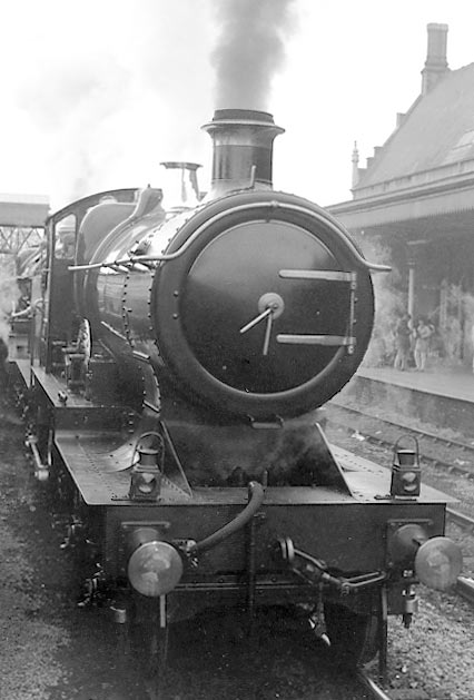 3440 City of Truro and 6000 King George V at Hereford. May 24 1986