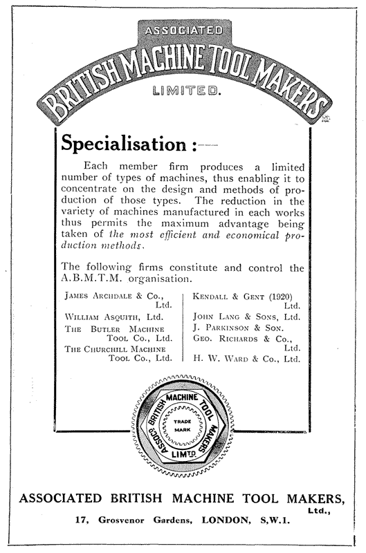 Associated British Machine Tool Makers Limited