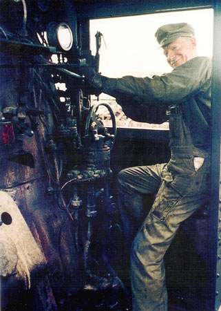 Ing. Porta in the drivers seat of FCGB 1802 in 1971. � Richard Campbell 