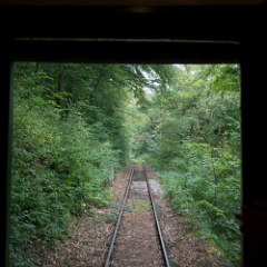 DSC3060  The rear vestibule door was open to help photographers. : Romania
