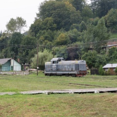 DSC3089  69 0005 wasted no time in running round at Anina. : Romania