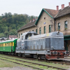 DSC3105  Ready for the run back down the hill to Oraviţa. : Romania