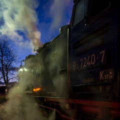 DSC0854  99 7240 was blowing steam from a few places making for some interesting results. : Germany, HSB, Harz