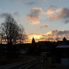 DSC0943  Sunrise over Harzgerode. : Germany, HSB, Harz