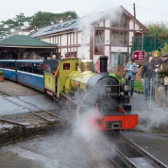 DSC6044  Northern Rock and rain back at Ravenglass. : Lake District