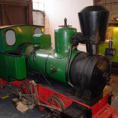 DSC6312  The third loco at Oberrittergrun is this O&K 0-4-0WT, works number 1162 of 1903. It was used in industrial service at various locations in Germany. : Germany