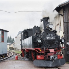 DSC6874  99 582 beside Schönheide depot. : Germany