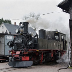 DSC6879  99 582 between duties at Schönheide. : Germany