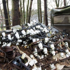DSC6925  Like many preserved lines there is equipment piled up waiting to be used again. : Germany