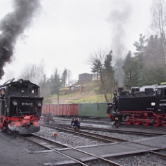 DSC7195  99 1542 and 99 1715 at Jöhstadt. : Germany